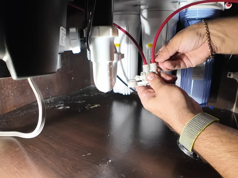 Garbage disposal under a kitchen sink for Garbage Disposal Repair and Installation in Pottstown, PA in Pottstown, PA on this page detail