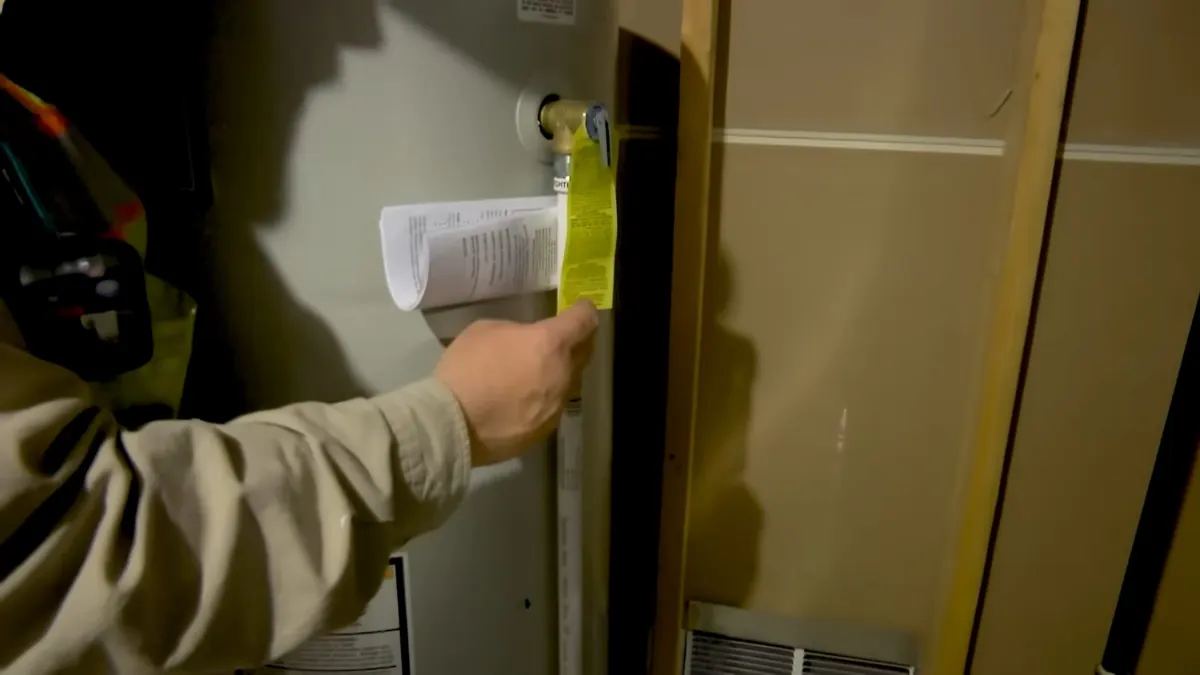 Water heater tank and service connections for Plumber in Linfield, PA | Pottstown Plumbing Pros in Linfield, PA